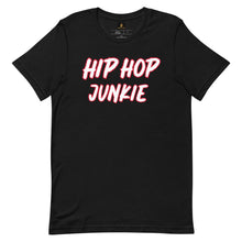 Load image into Gallery viewer, HIP HOP JUNKIE (WHITE/RED LETTERING)
